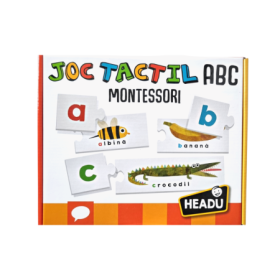 Headu Montessori - Joc Tactil Abc Romana Headu - 1